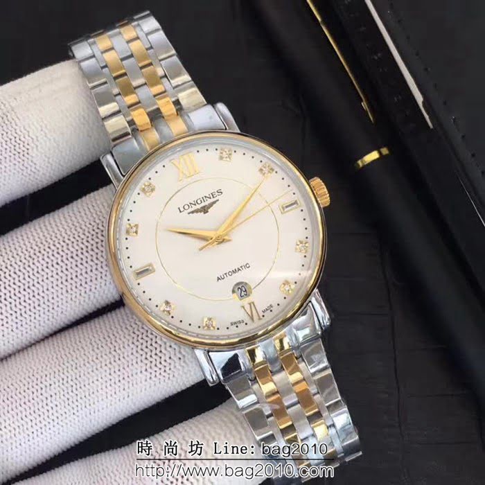 LONGINES浪琴 商務百搭 時尚男士腕表 WSS1846